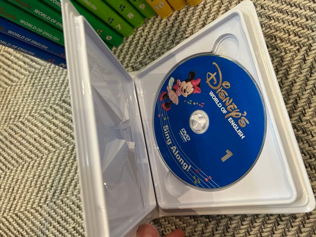 ディズニー英語システム【Sing Along】DVD 1-12 セット