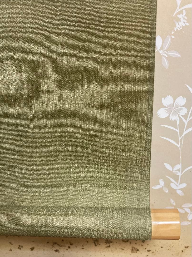 一茶画賛　掛け軸　昭和21年書き付け