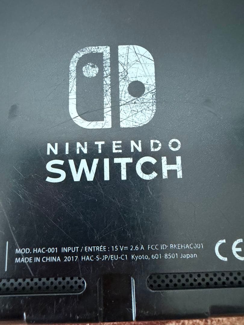 ジャンク品　Nintendo Switch　本体①