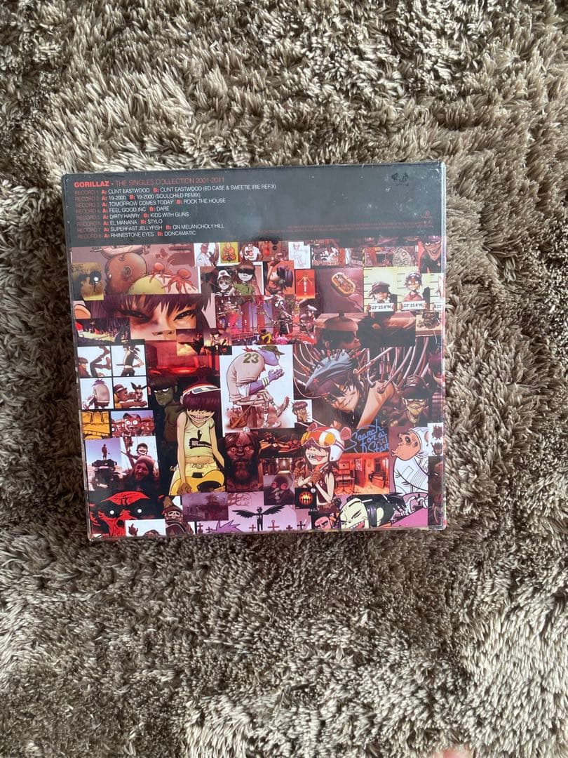 洋楽 Gorillaz The Singles Collection Viny