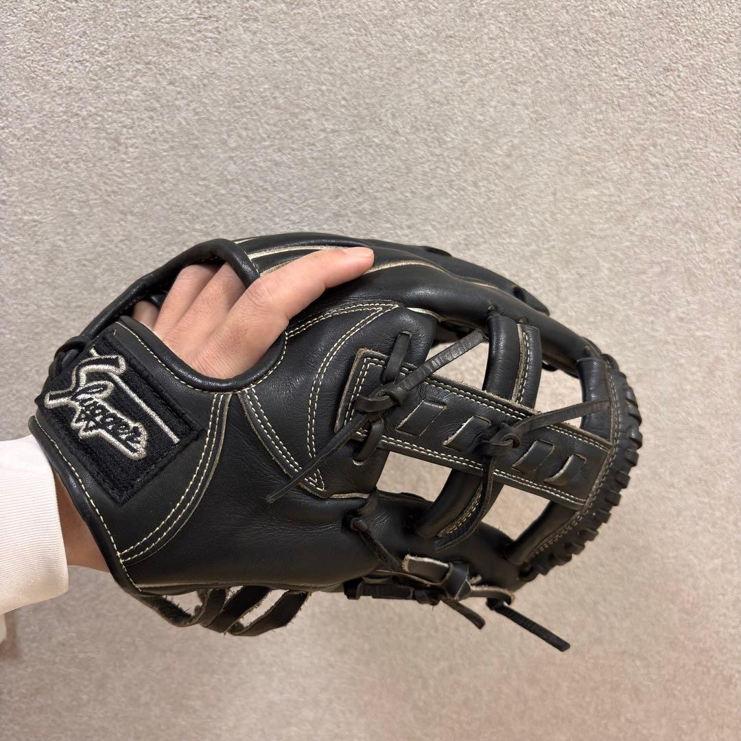ウィルソン Wilson 硬式　内野手用　即戦力　ブラック　高校野球対応