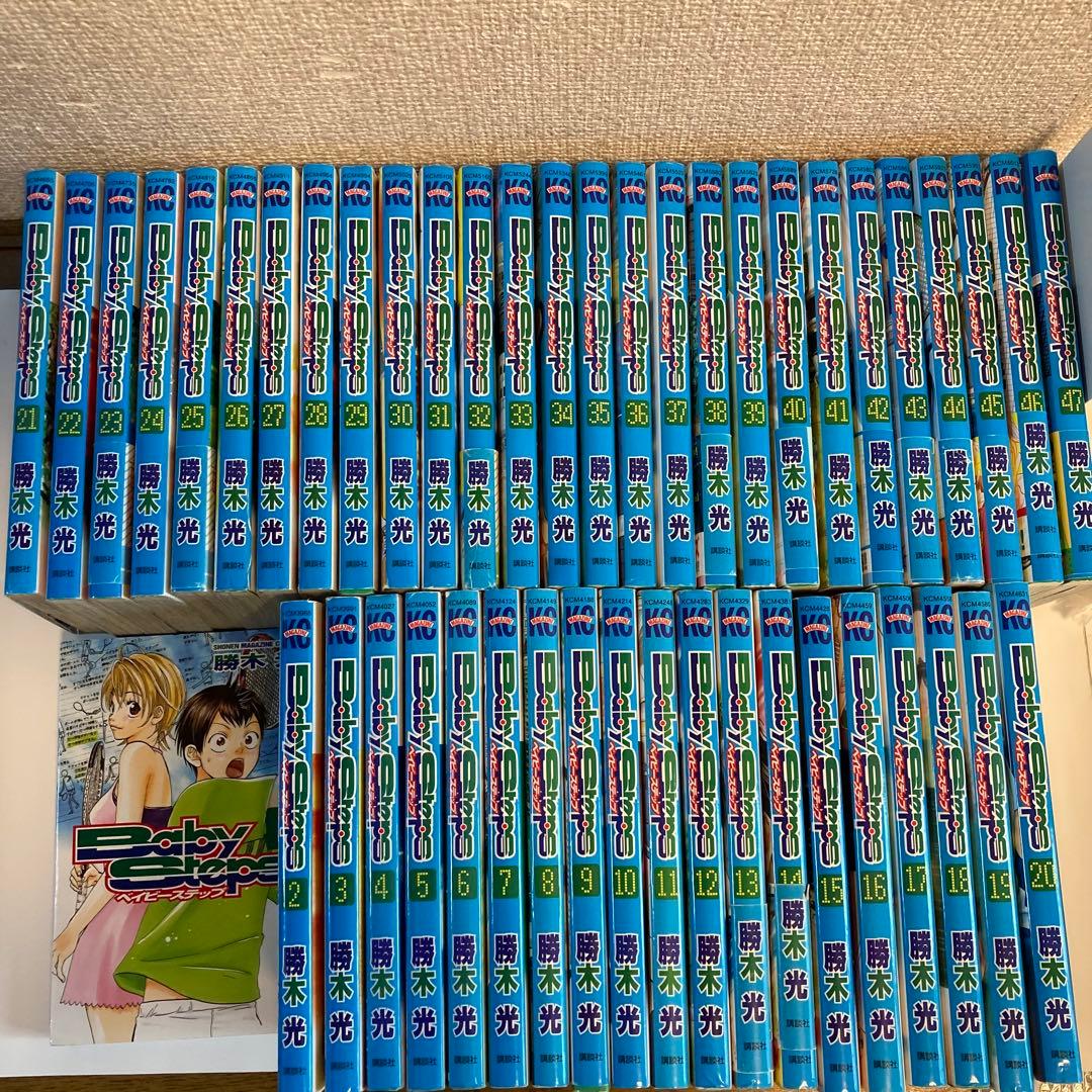 【完結　全47巻セット】　ベイビーステップ Baby Steps 勝木光 テニス
