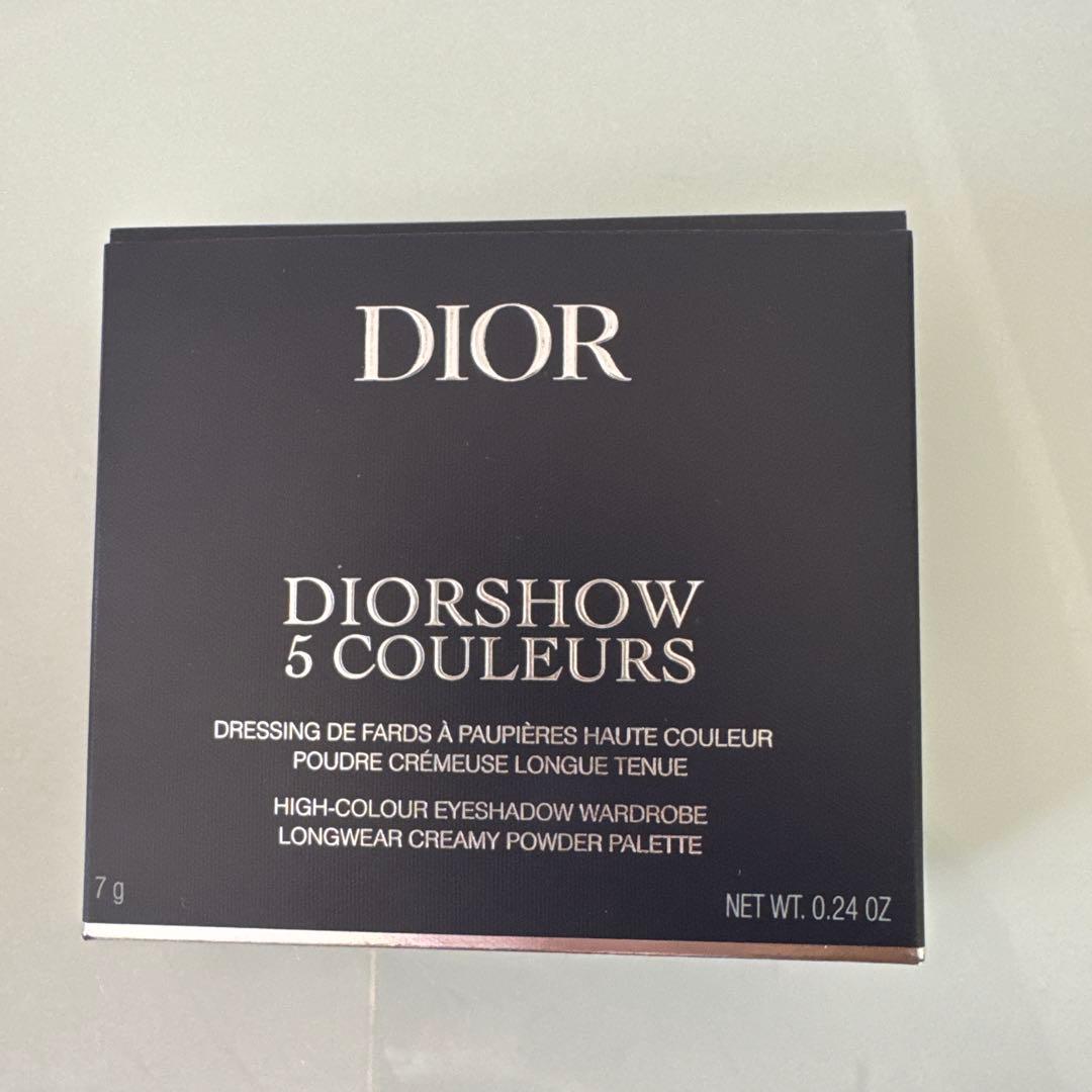 【新品未使用】DIORディオールショウ サンククルール857ローズオーガンザ
