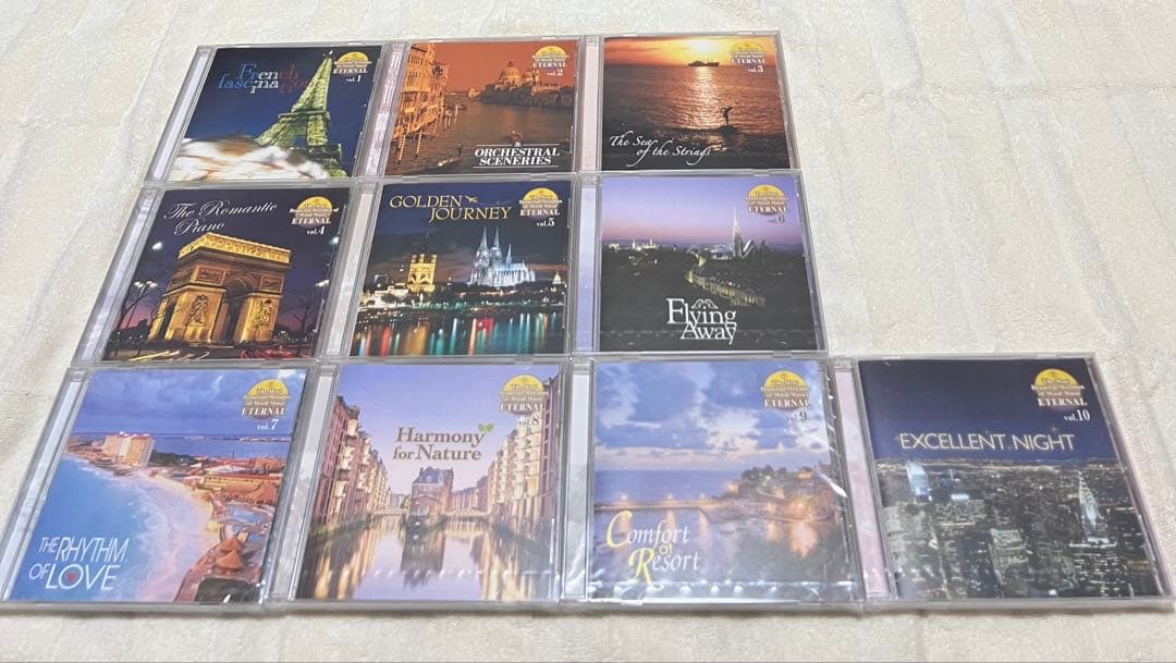 【全巻セット】ムード音楽全集 ETERNAL CD10 新品未使用