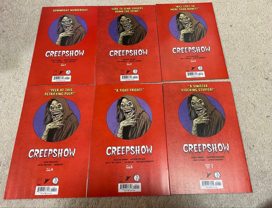 Creepshow Volume 2 #1-5＋1冊