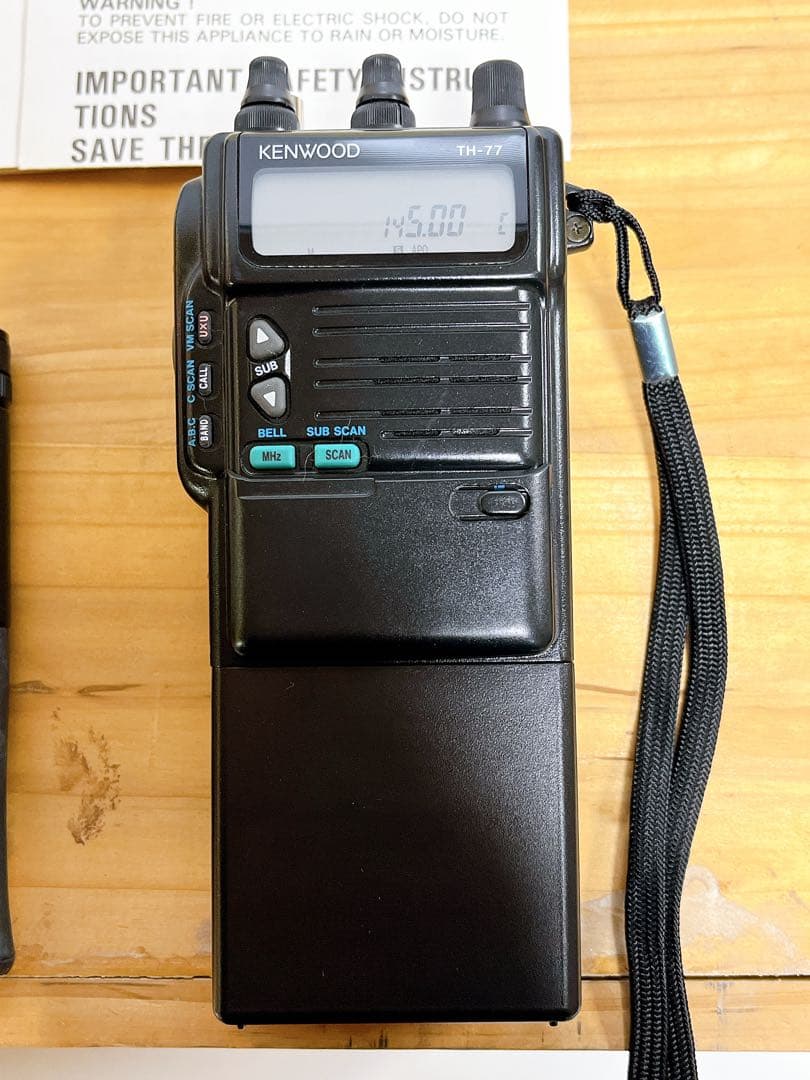 KENWOOD TH-77 無線機 トランシーバー 一部ジャンク