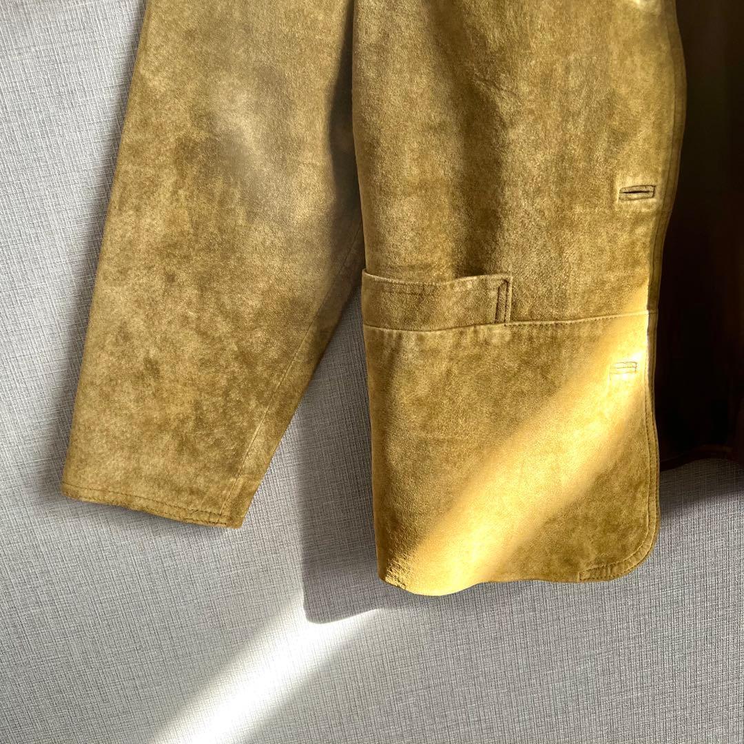 vintage St.John's Bay スウェードジャケット キャメル 古着