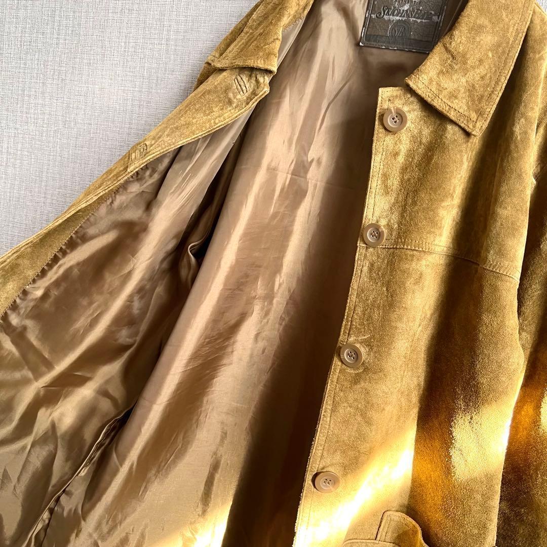 vintage St.John's Bay スウェードジャケット キャメル 古着