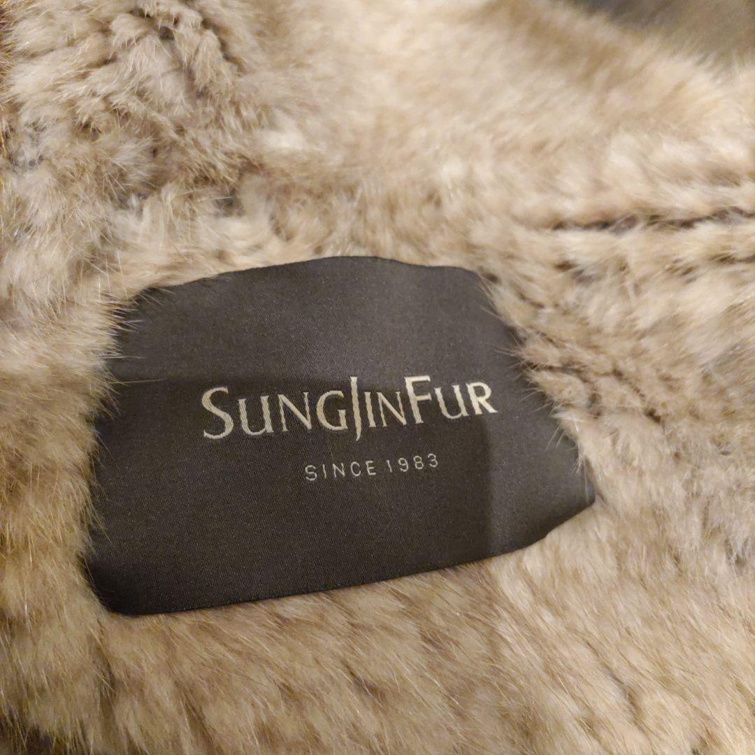 SungJin Fur ミンクファーケープ ポンチョ