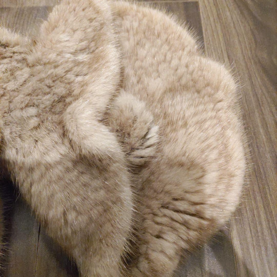 SungJin Fur ミンクファーケープ ポンチョ