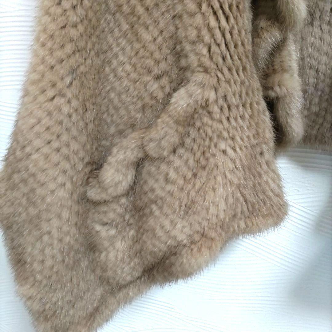 SungJin Fur ミンクファーケープ ポンチョ