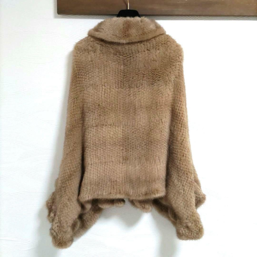 SungJin Fur ミンクファーケープ ポンチョ