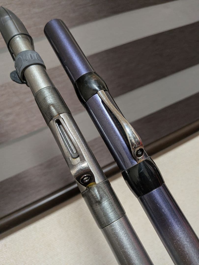 ダイワエンブレムインターライン2号5.3m&シマノアペルト磯3号5.25m