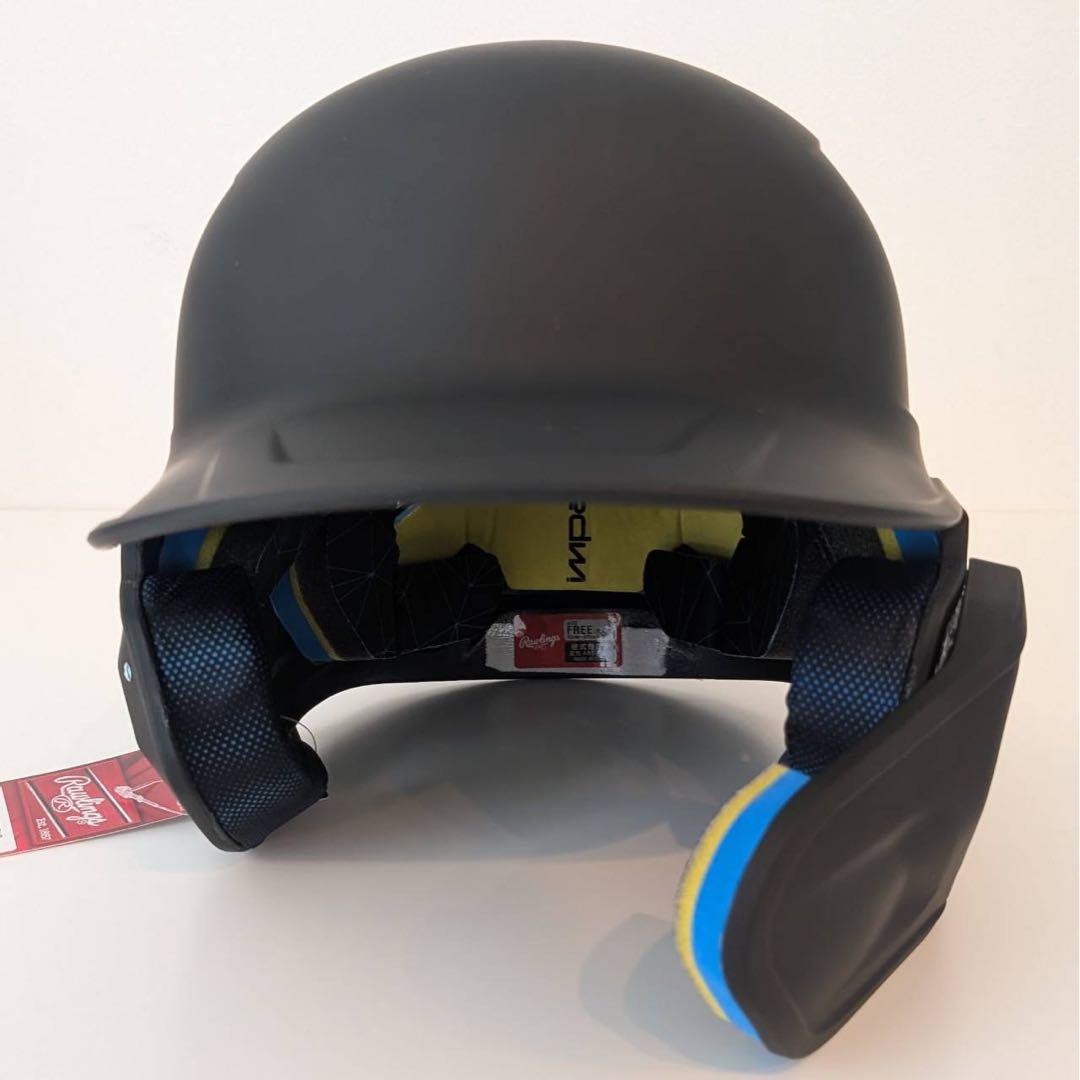 ローリングス　ヘルメット　マットブラック　Rawlings 野球