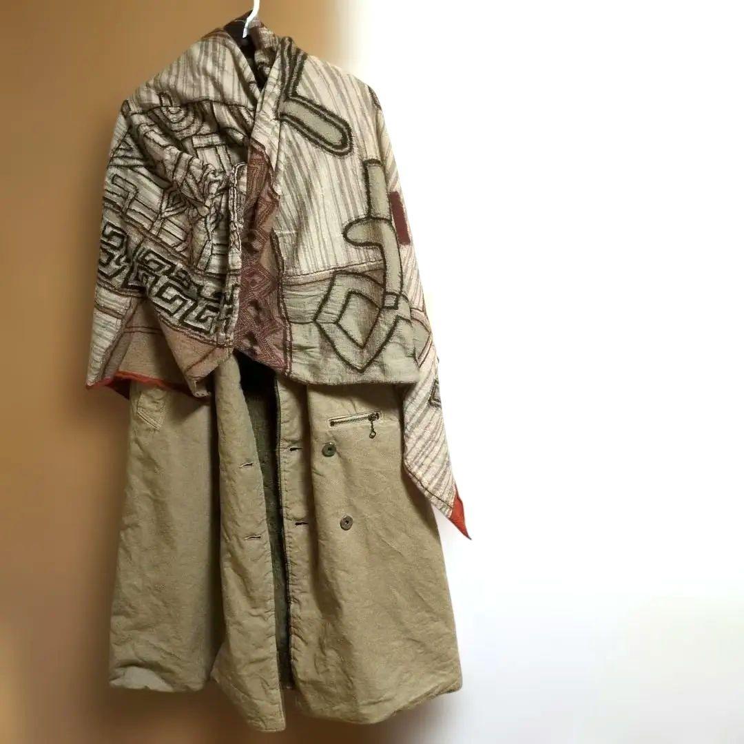 KAPITAL ボア ロングベスト