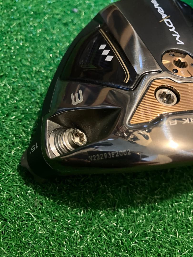 【美品】Callaway PARADYM 3番トリプルダイヤ　フェアウェイウッド