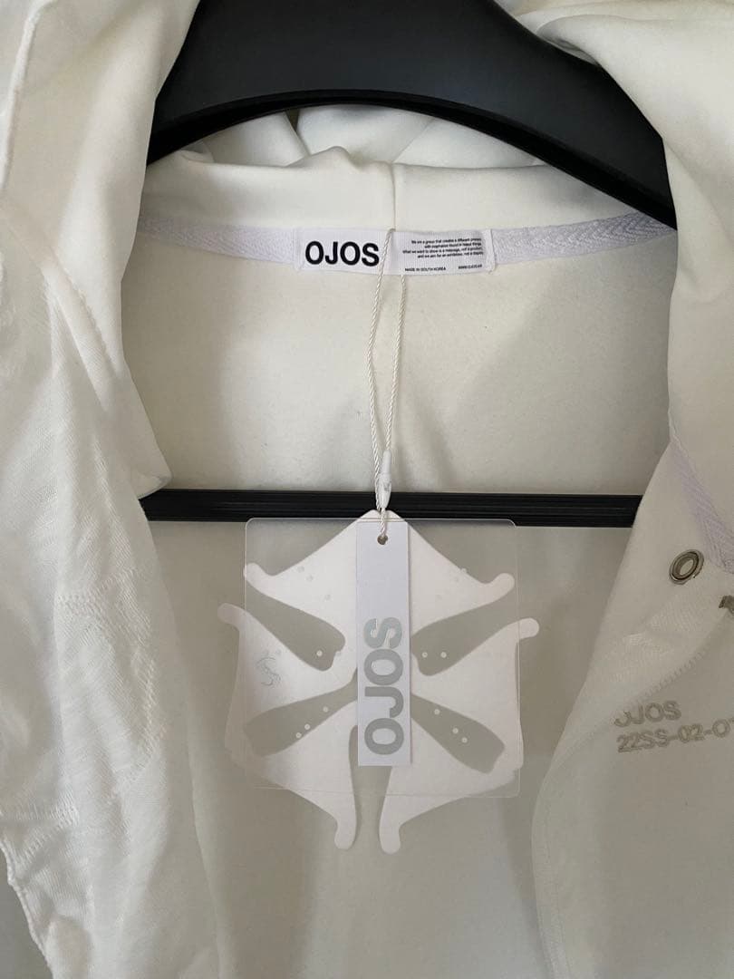 OJOS オホス　ジップアップベスト　タグ付き　新品