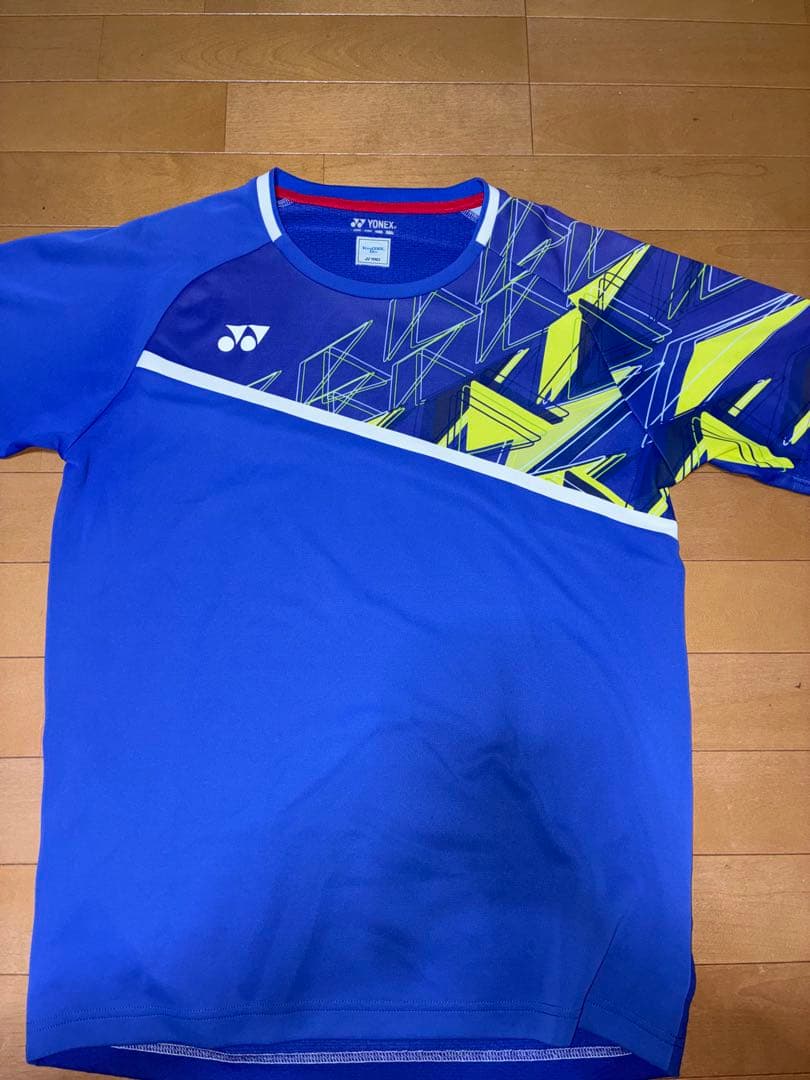 YONEX ソフトテニス バドミントンユニフォーム　青 黄色