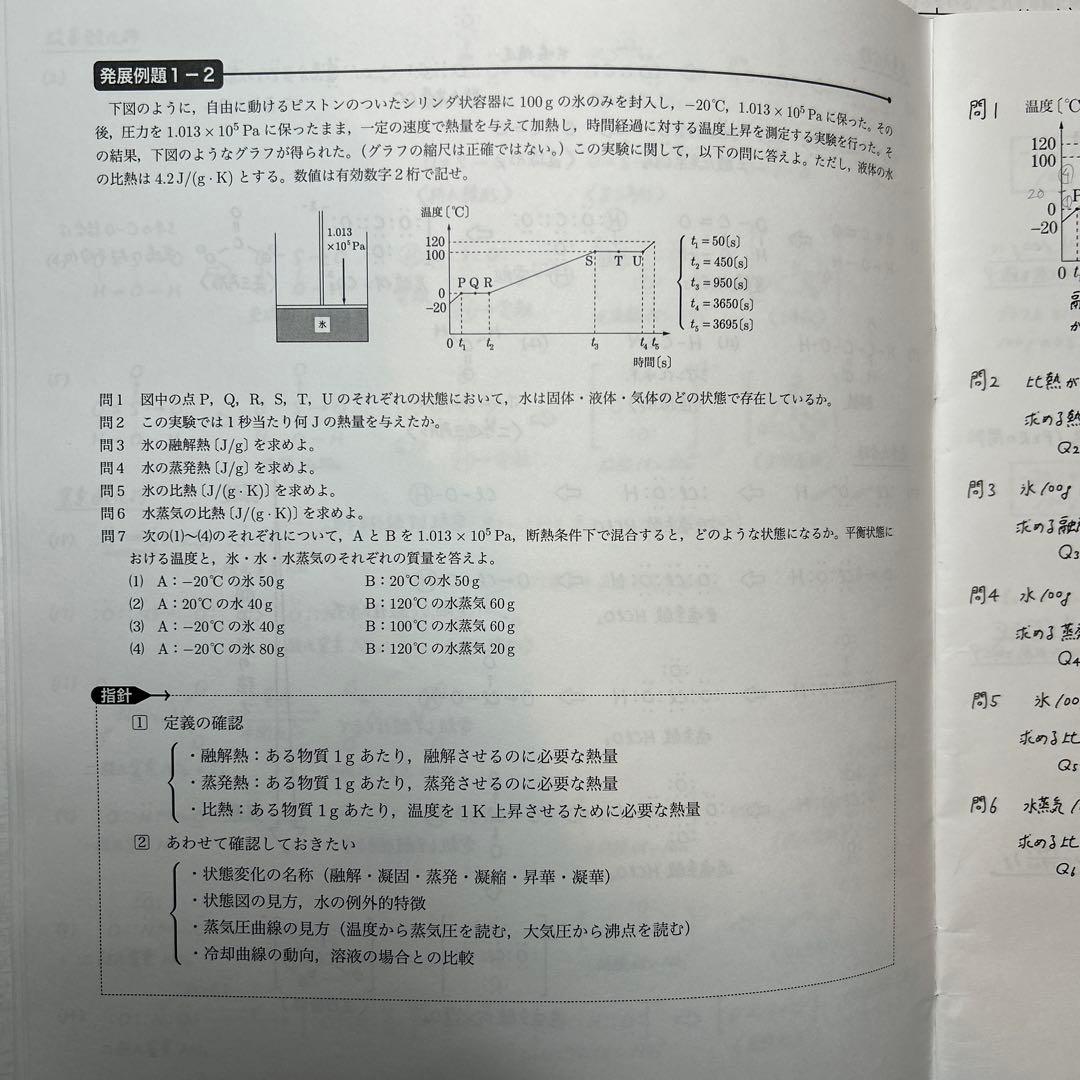 鉄緑　高3化学発展講座 冊子　全37冊