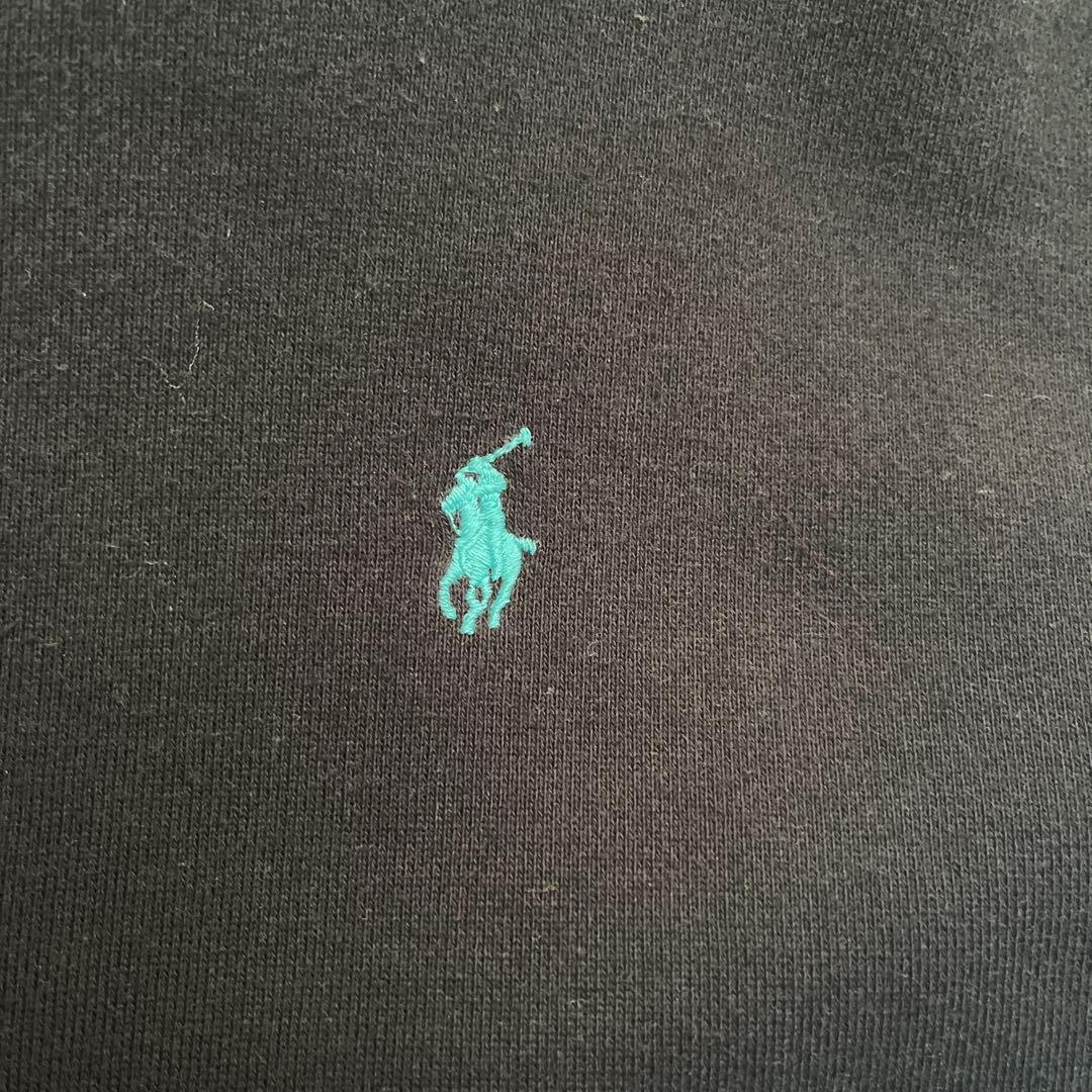 ラルフローレン Ralph Lauren パーカー ジップアップ L ブラック
