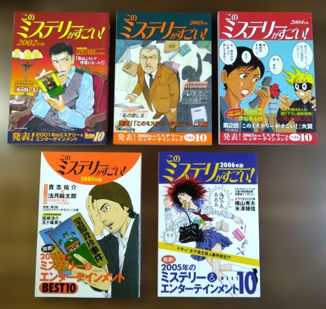 このミステリーがすごい！25冊セット　1997～2021年版