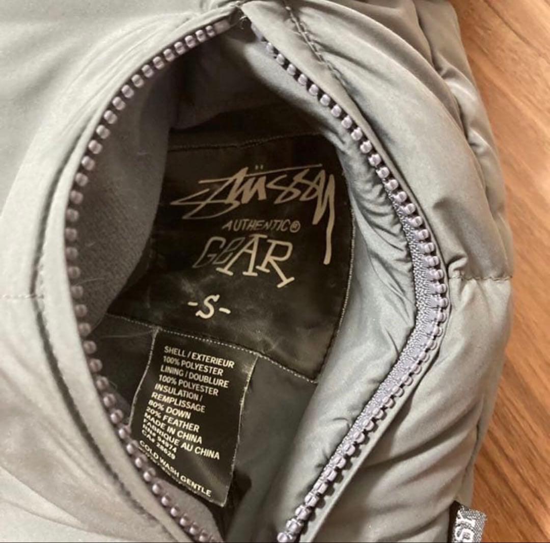 【ダウン80%リバーシブル】STUSSYダウンベスト！