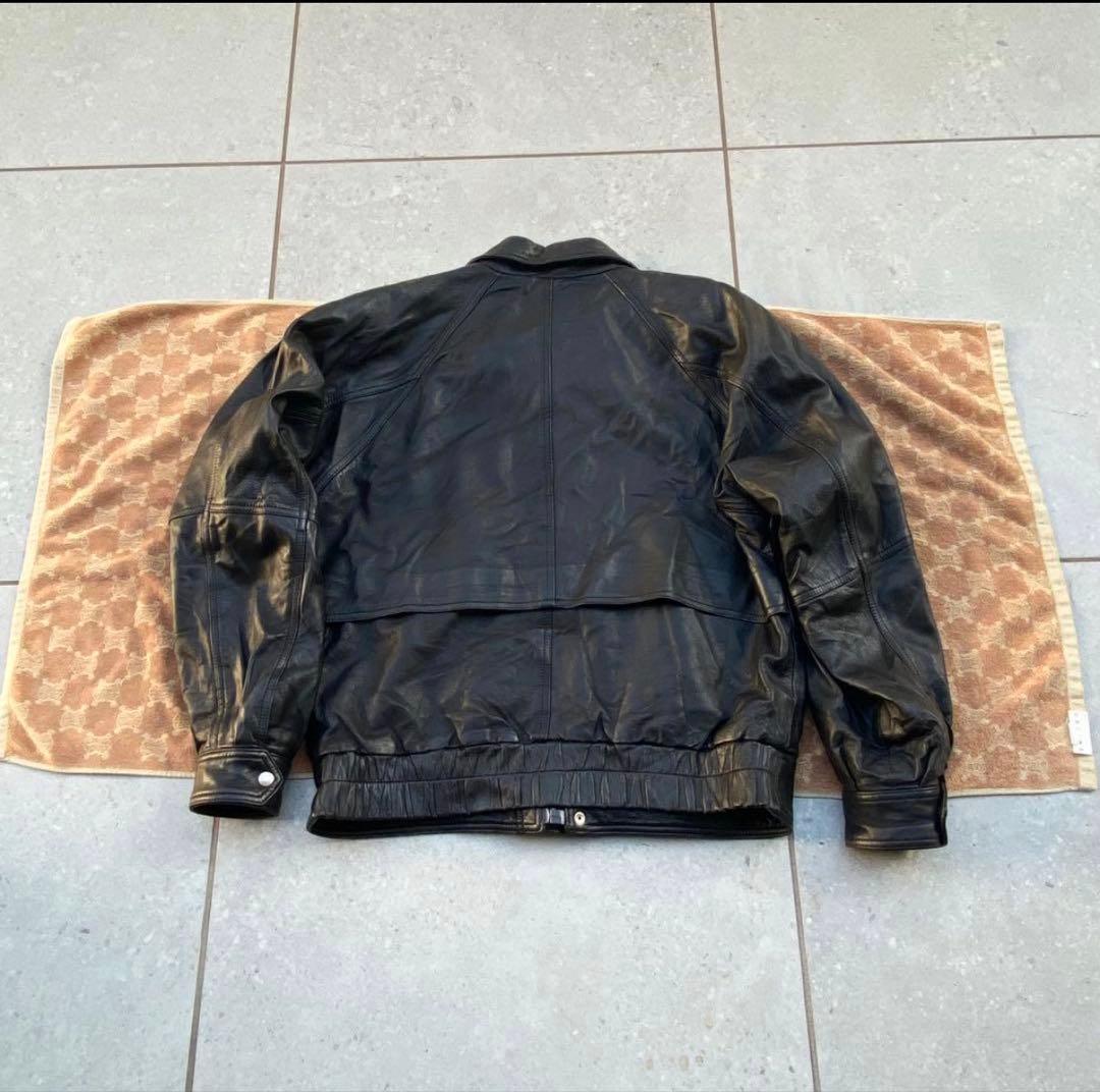 Archive 90s 2way black レザージャケット本革