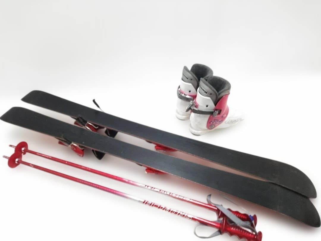 ジュニアスキー4点セット アトミック 110cm ブーツ アストロ 21.5cm