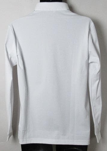 新品 マンシングウェア ゴルフ　サンスクリーン 長袖ポロシャツ/LL/ホワイト