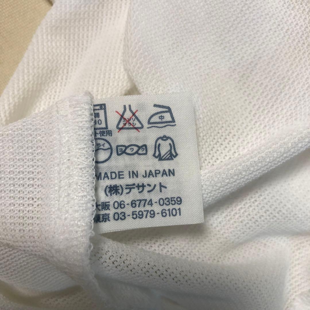 マンシングウェア ゴルフ シャツ ホワイト Lサイズ