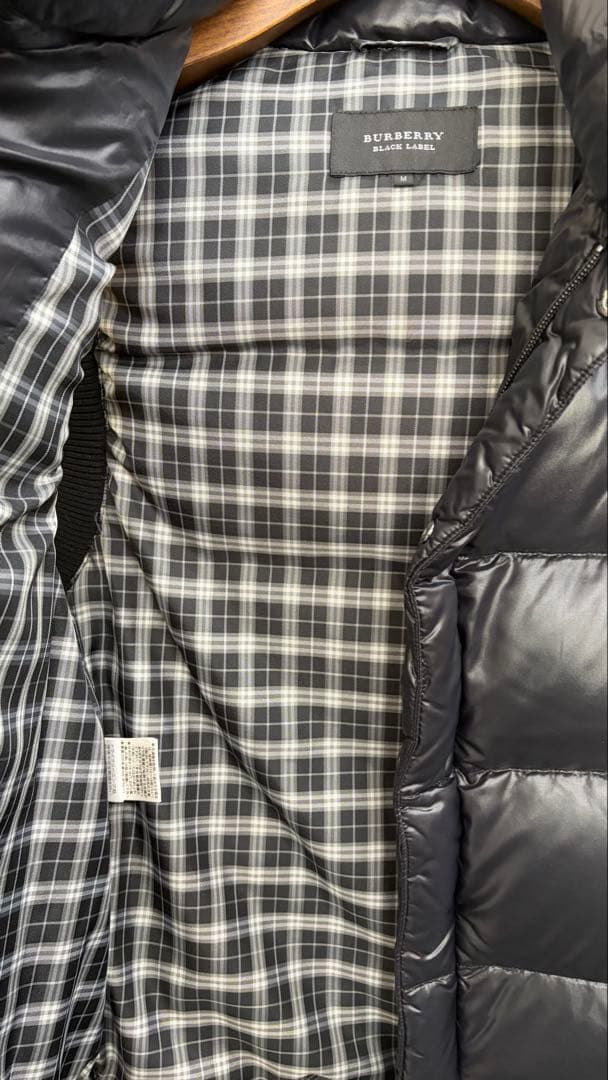 BURBERRY BLACK LABEL ダウンベスト M