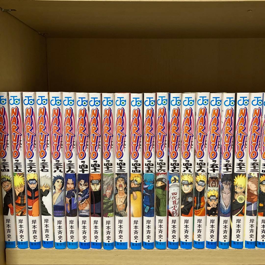 良品❗️送料無料❗️ナルト全巻1～72巻＋外伝 岸本斉史