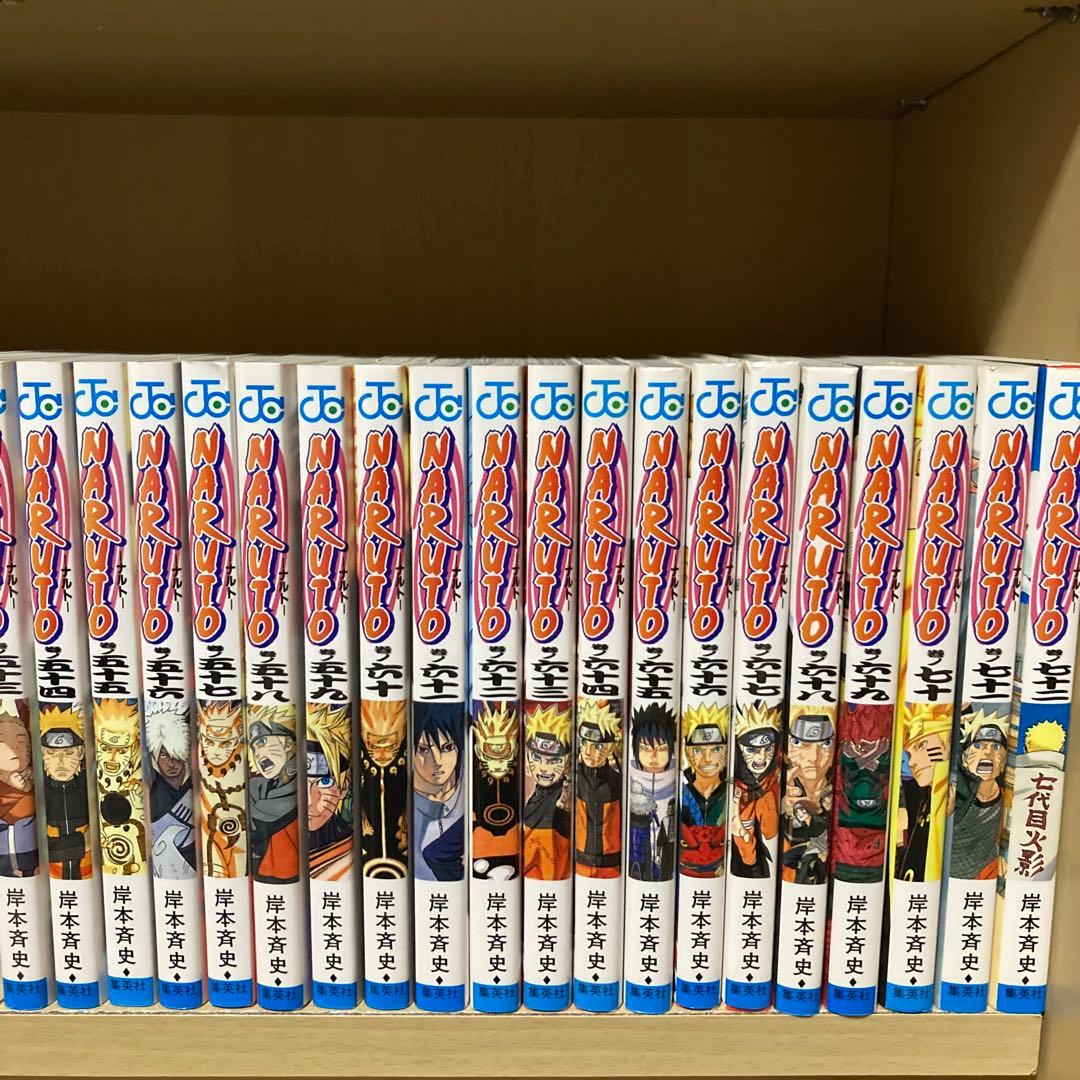 良品❗️送料無料❗️ナルト全巻1～72巻＋外伝 岸本斉史