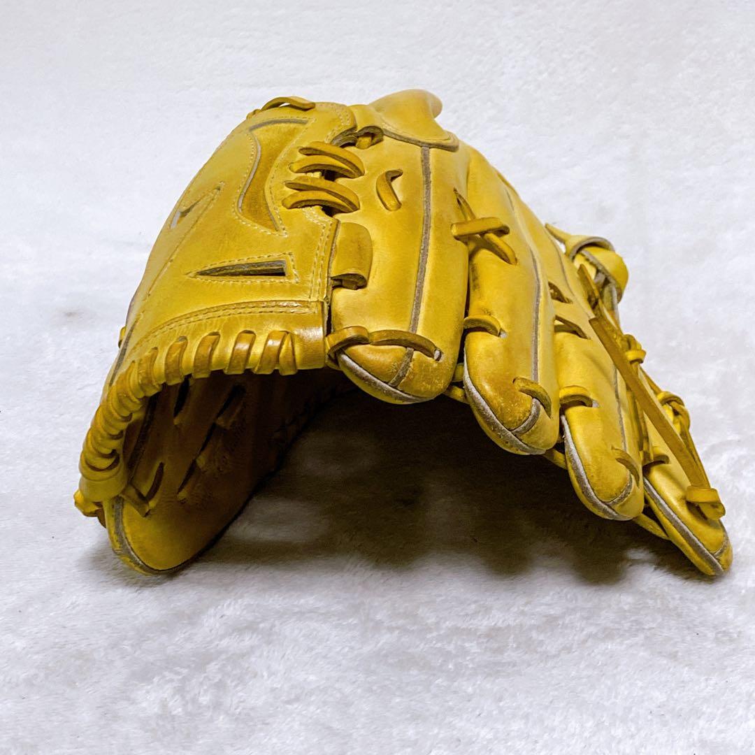 Wilson staff ウィルソンスタッフ　投手用硬式グローブ　イエロー　袋付