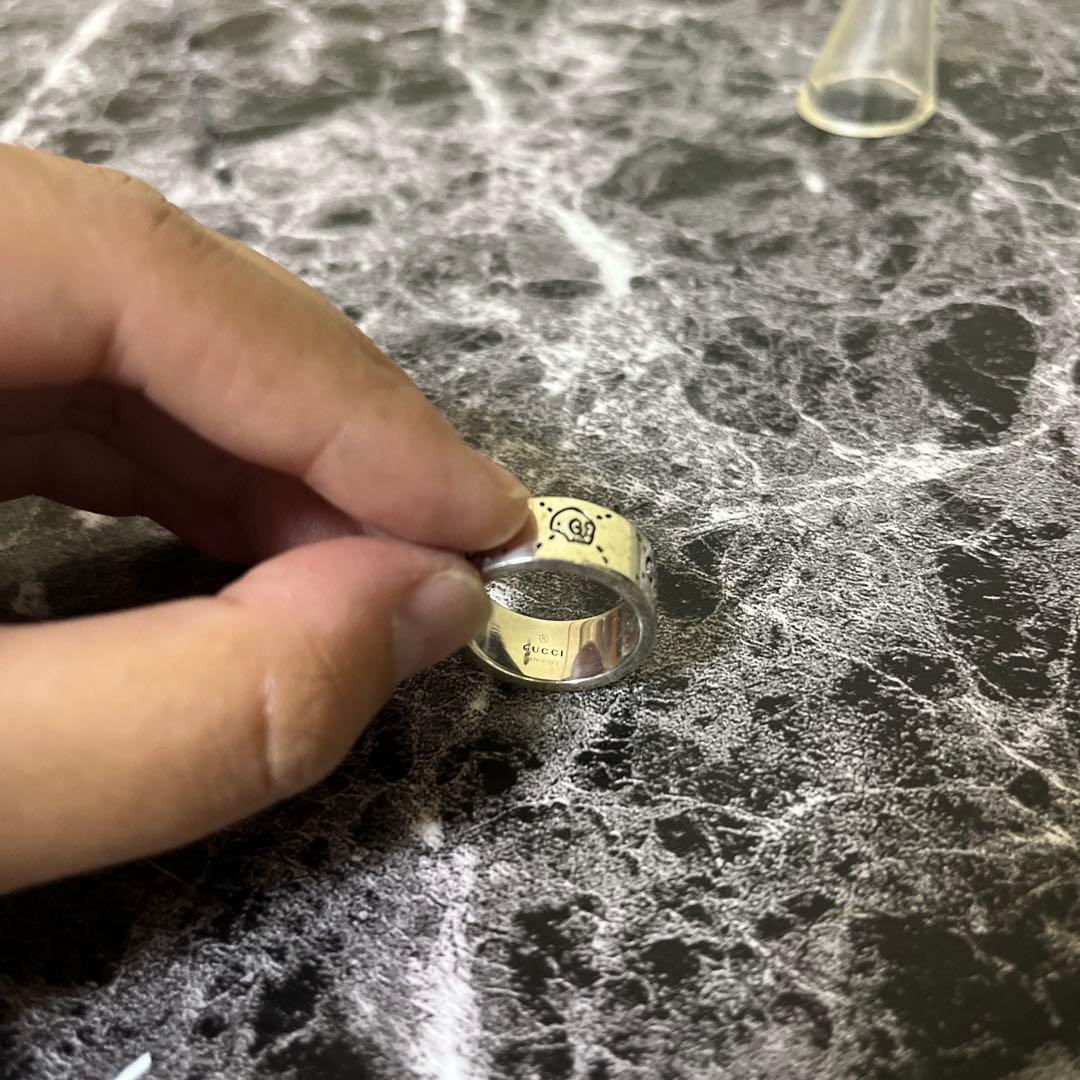 GUCCI ゴーストリングワイド リング