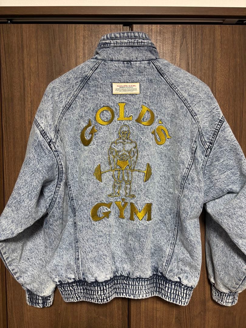 LYFT GOLD'S GYM デニムジャケット Mサイズ
