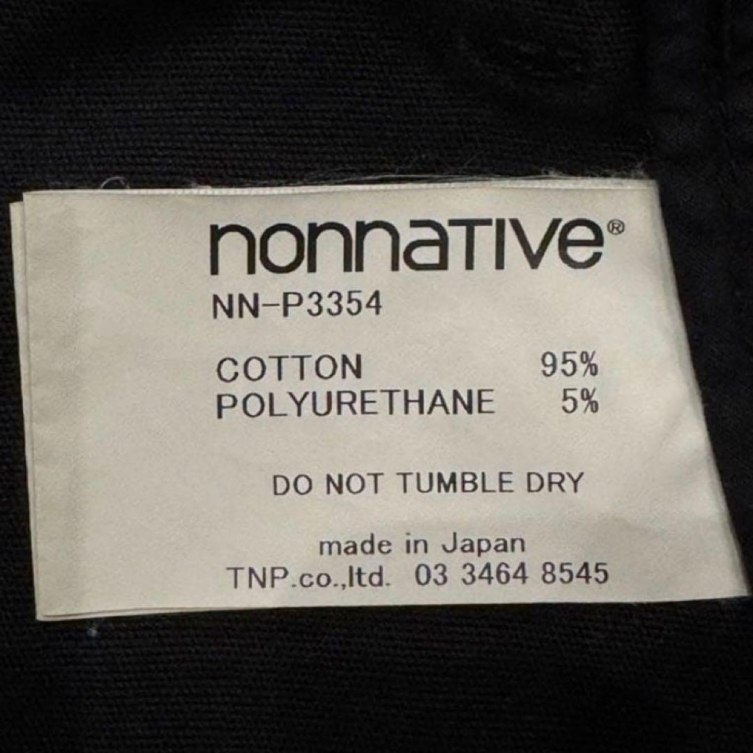 【美品】nonnativeノンネイティブ - サイクリスト イージーリブパンツ