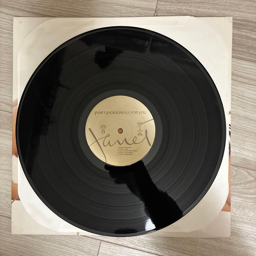 R&B名盤★Janet All For You アルバムレコード