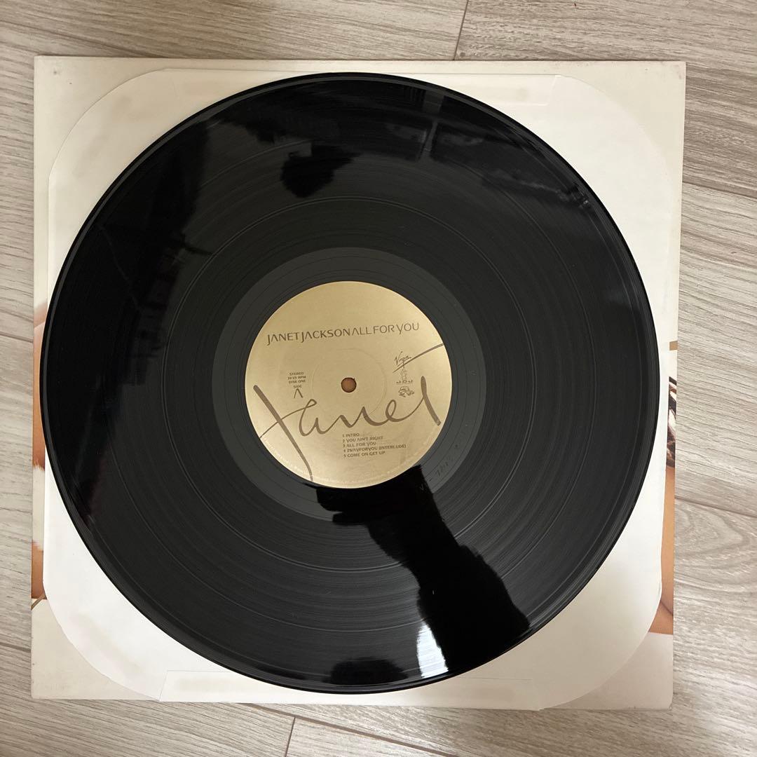 R&B名盤★Janet All For You アルバムレコード