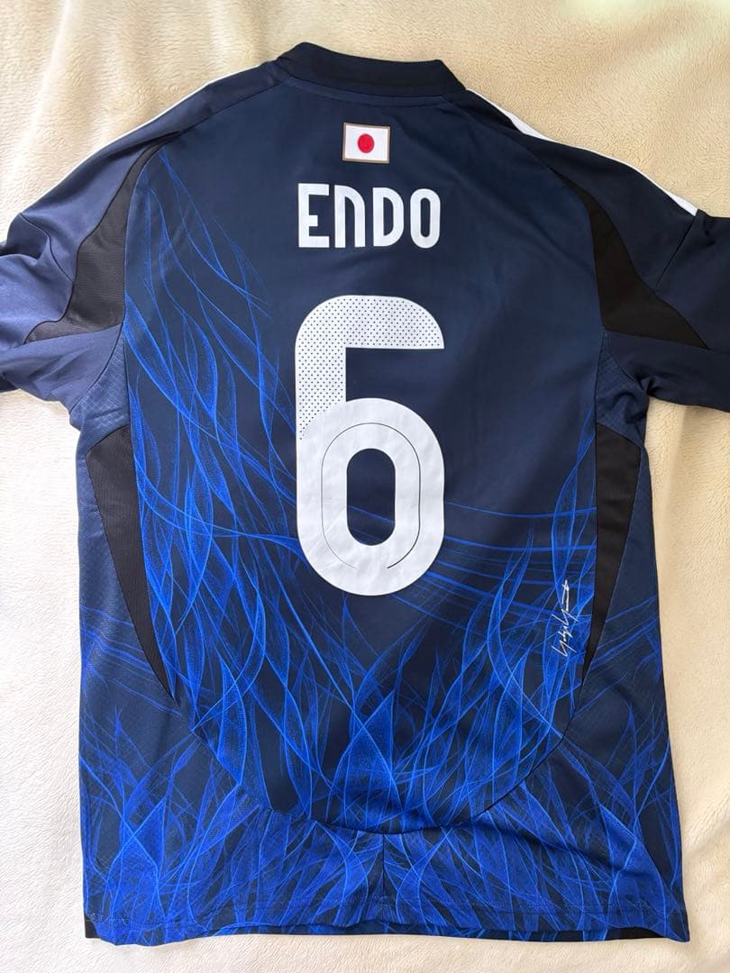 なめたろう サッカー日本代表ユニフォーム Y-3 サッカーシャツ ENDO