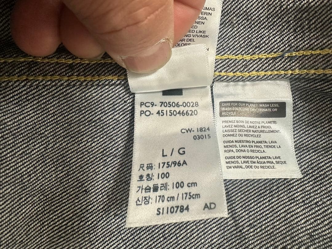 Levi's 506XX 42インチ1st LVC 1936 日本製