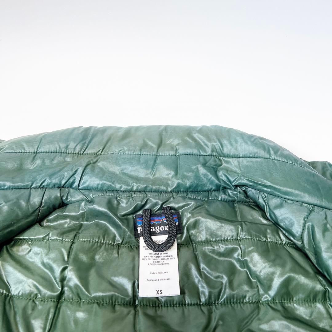 パタゴニア PUFFBALL VEST パフボールベスト 深緑 グリーン XS