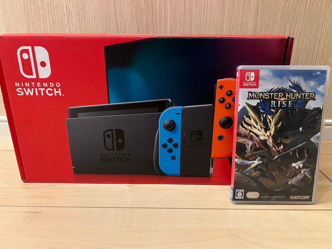 Nintendo Switch 本体+モンハンライズセット