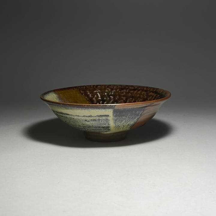 ◆高取釉茶碗【森岡嘉祥】作 高取焼 茶道具◆
