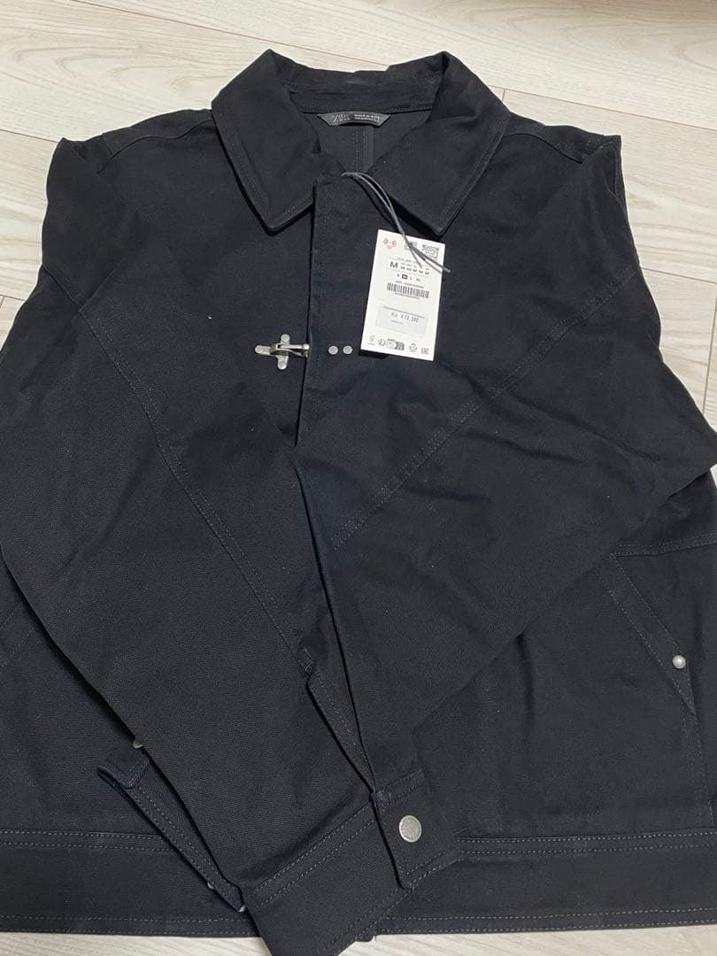 ZARA リラックスフィットトグルボタンジャケット Mサイズ
