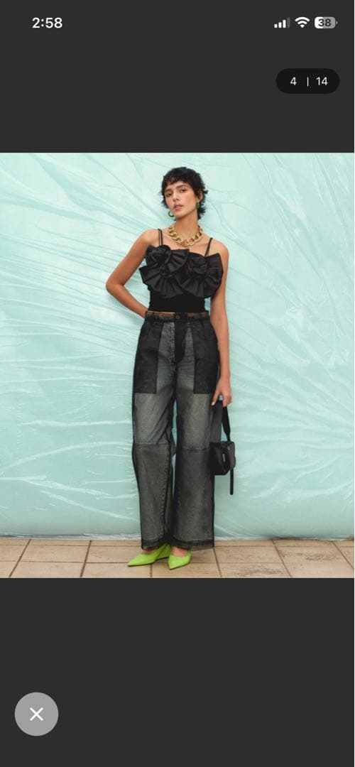 Rose Ribbon Motif Bustier/ローズリボンモチーフビスチェ