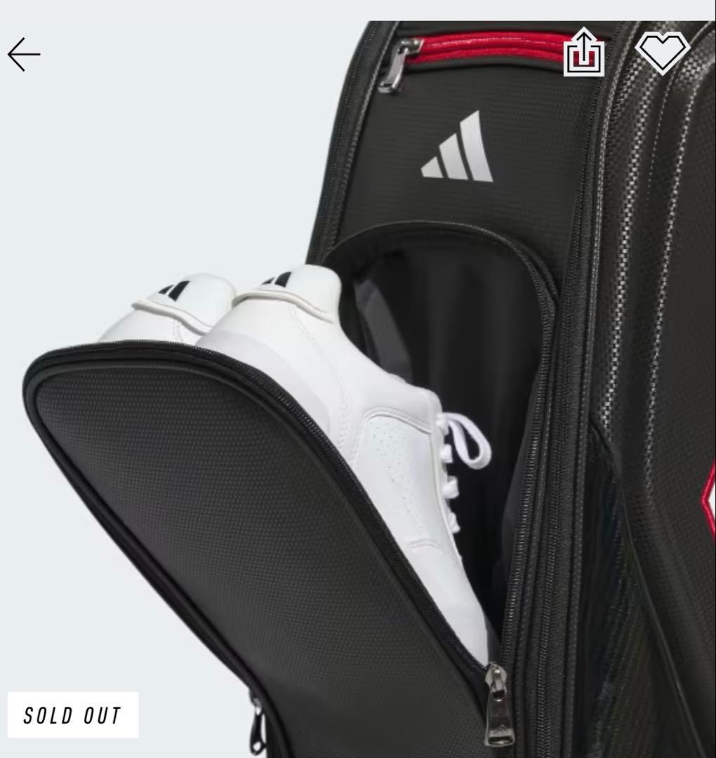 adidas スリーバー ダイナミック キャディバッグ IA2737