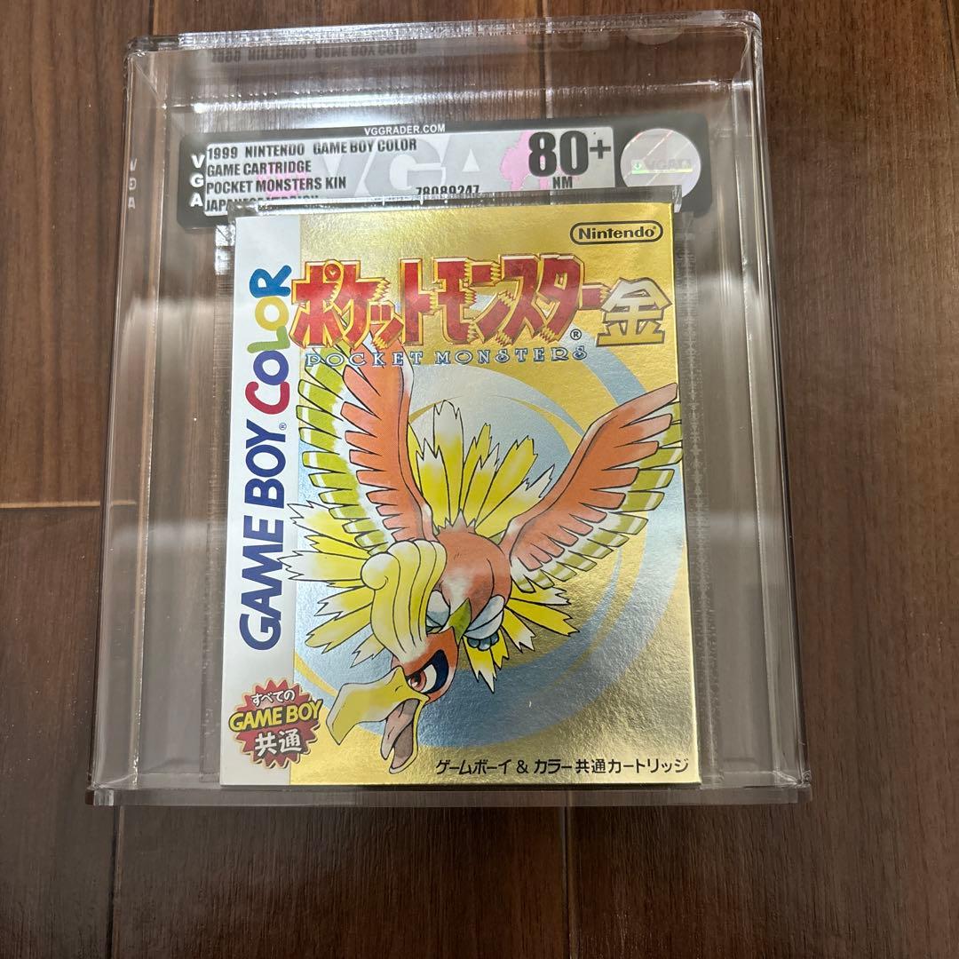 【新品未開封】　VGA80ポケモンゲームボーイソフト　金　VGA 鑑定品