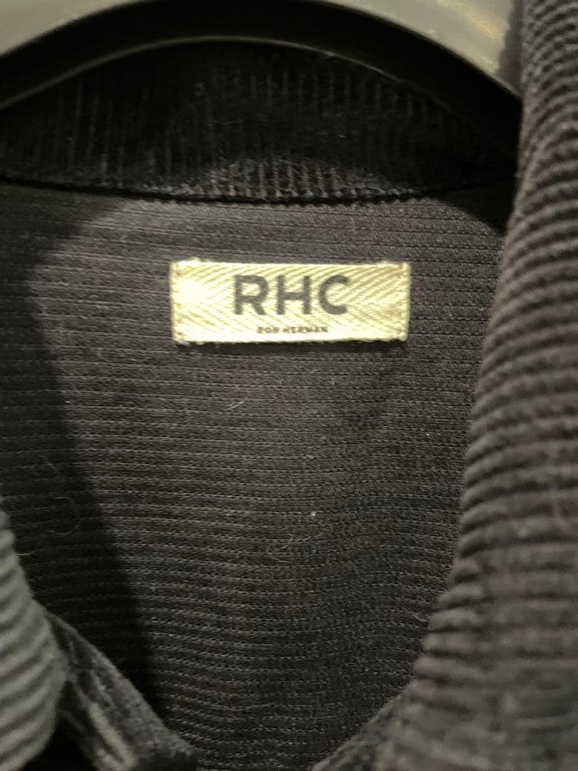 RHCトラッカージャケット ブラック　Mコーデュロイ ブラック ロンハーマン