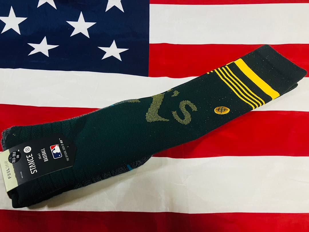 STANCE スタンス　ソックス　Oakland Athletics 靴下　野球